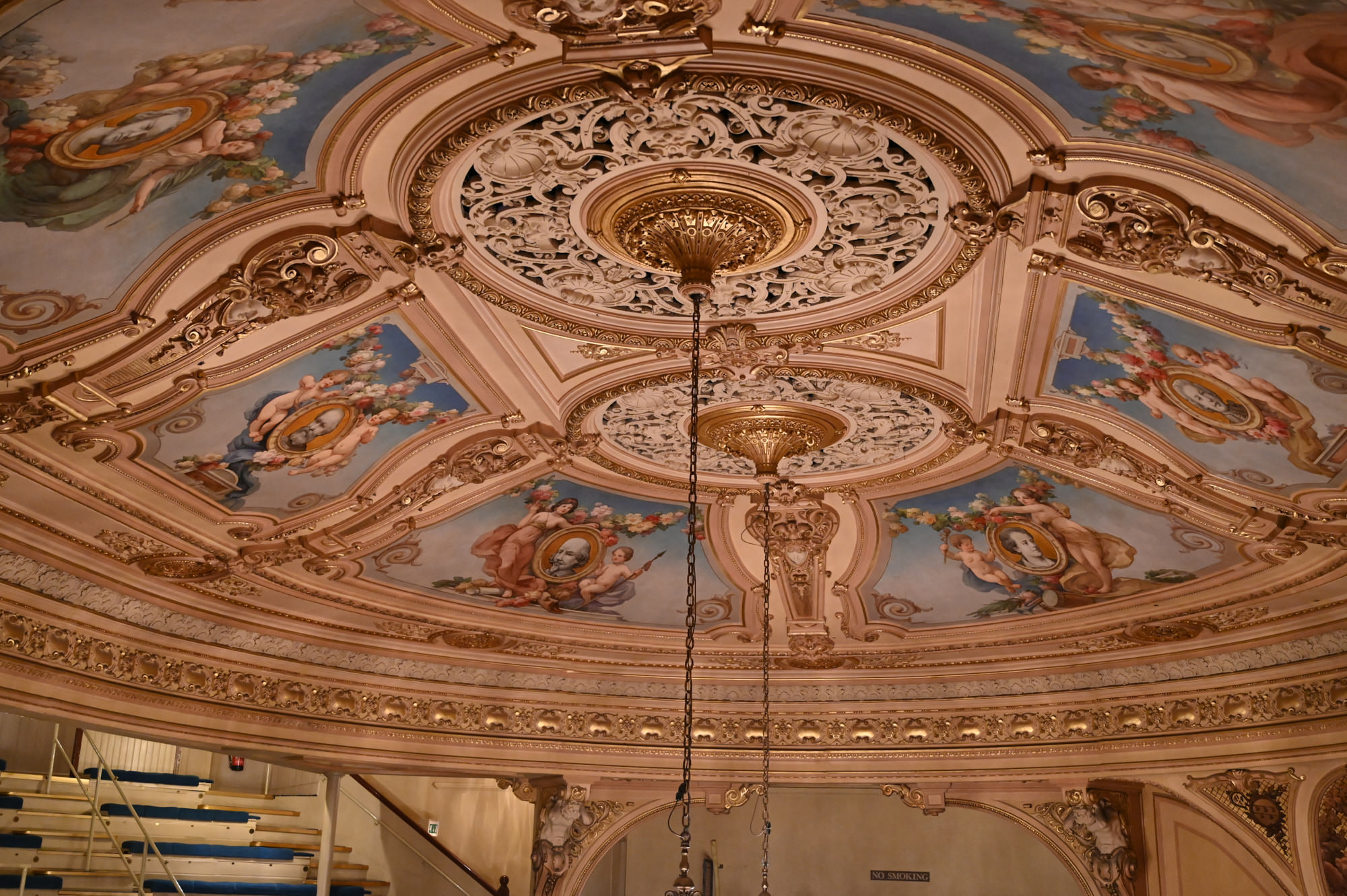 Ceiling at Blackpool Grand Theatre