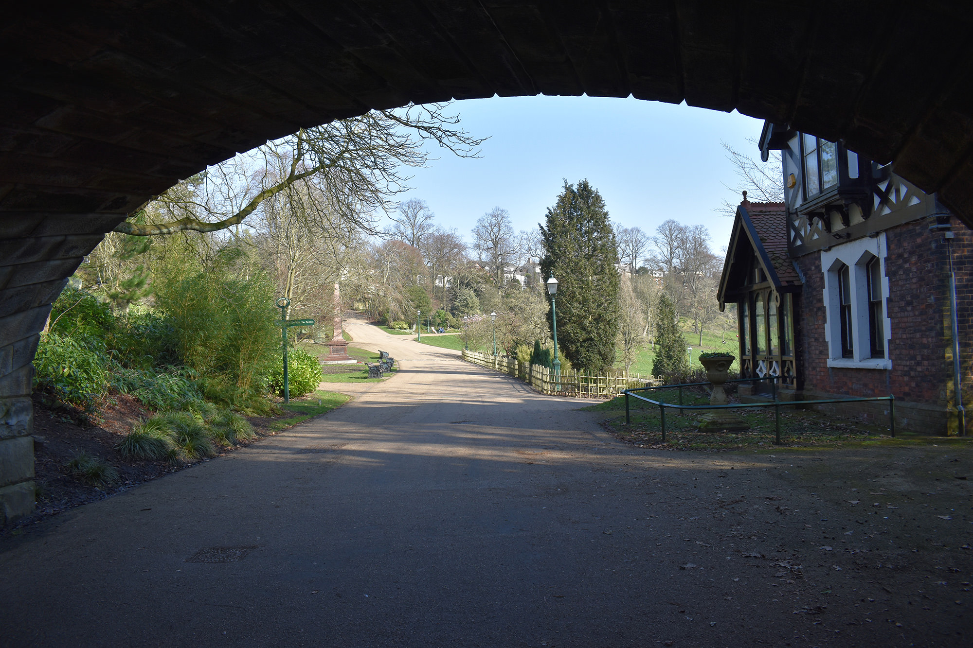 Archway in Avenham Park, Preston