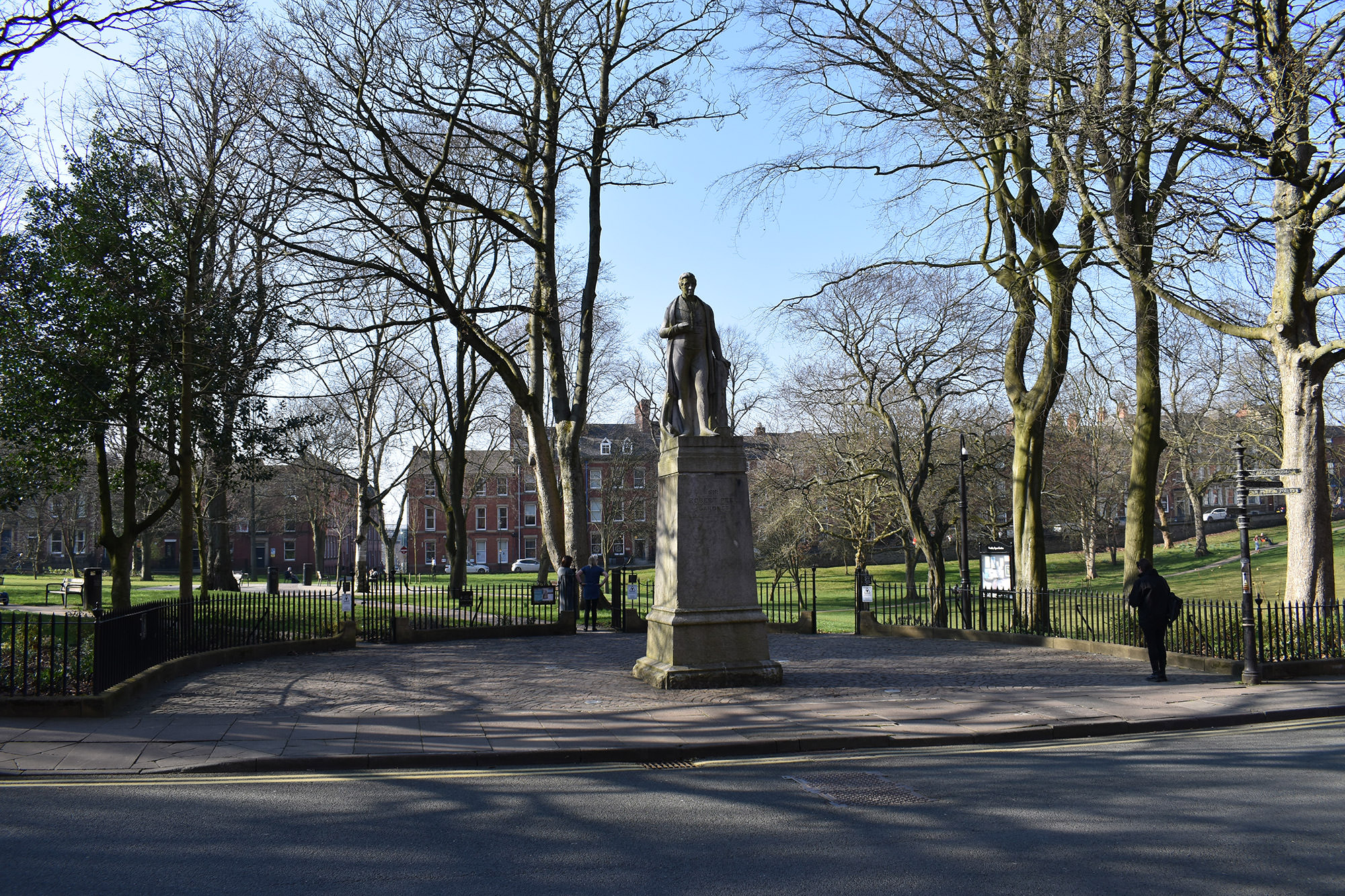Sir Robert Peel Statue, Winckley Square, Preston