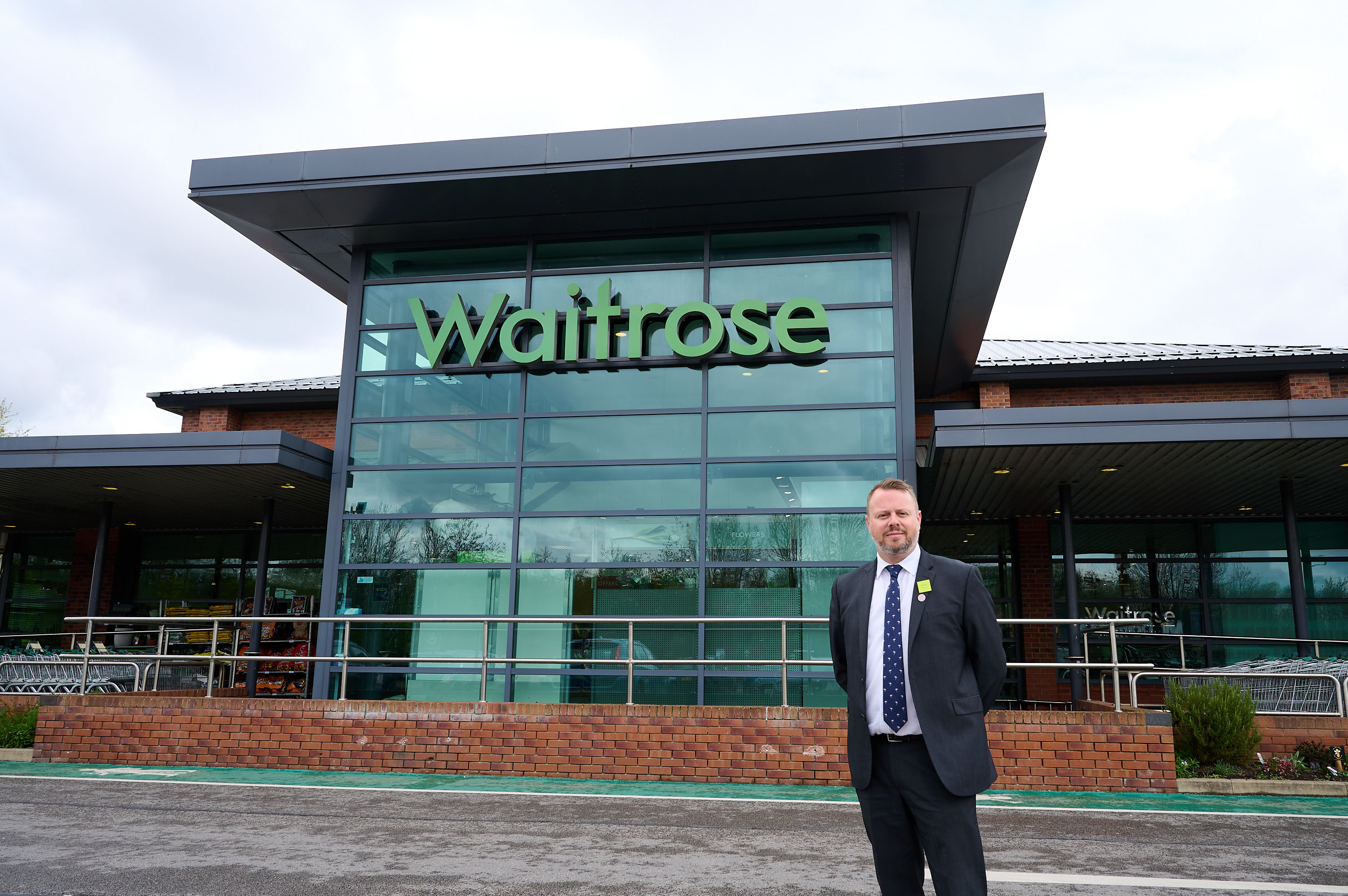 Frank Young, Store Manager, Waitrose Preston