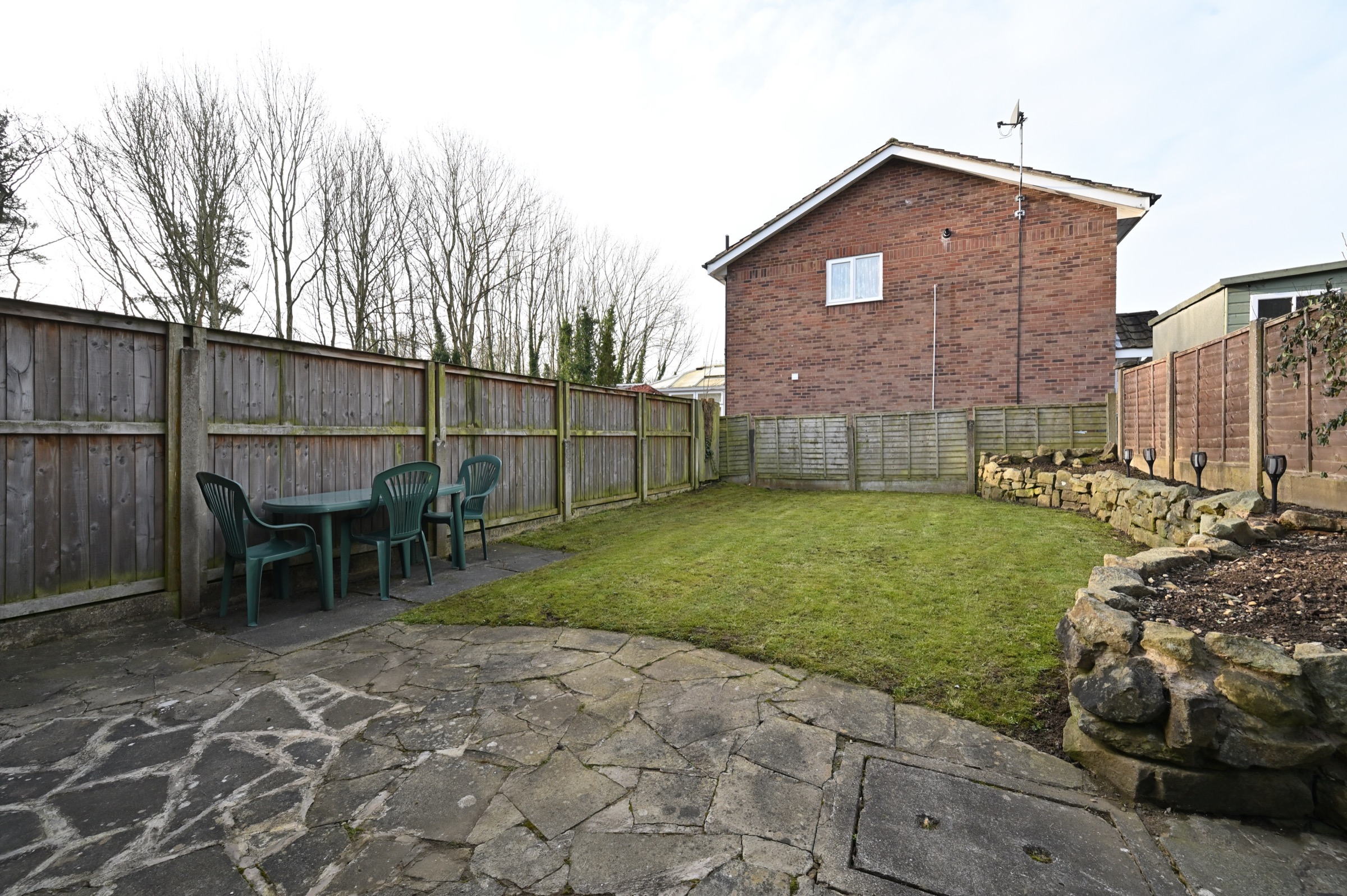 Rear garden - Lea, Preston Property