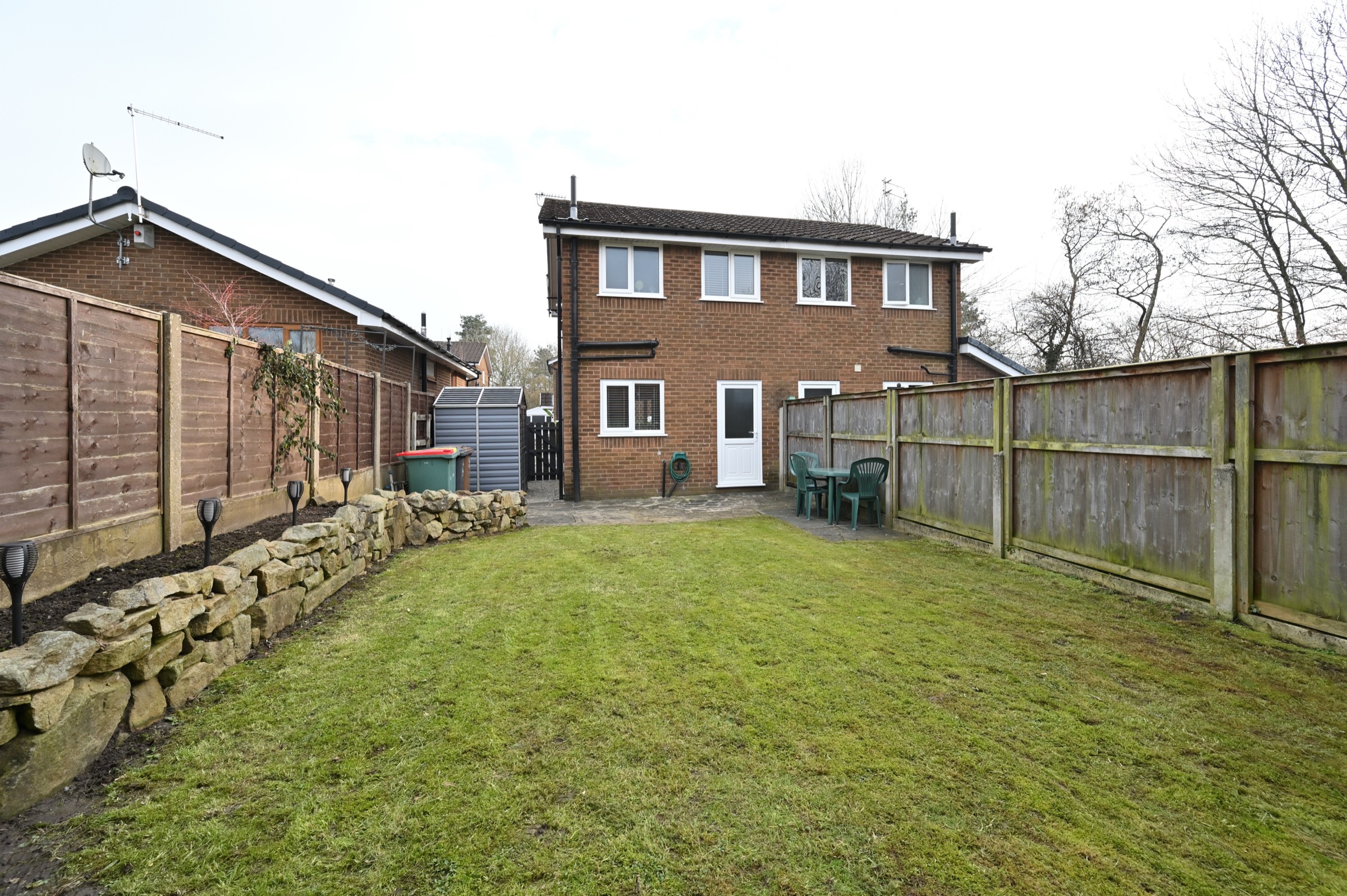 Rear garden - Lea, Preston Property